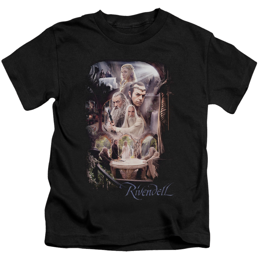 Hobbit Movie Trilogy, The Rivendell - Kid's T-Shirt Kid's T-Shirt (Ages 4-7) The Hobbit   