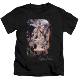 Hobbit Movie Trilogy, The Rivendell - Kid's T-Shirt Kid's T-Shirt (Ages 4-7) The Hobbit   