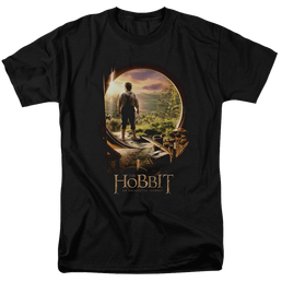 Hobbit Movie Trilogy, The Hobbit In Door - Men's Regular Fit T-Shirt Men's Regular Fit T-Shirt The Hobbit   