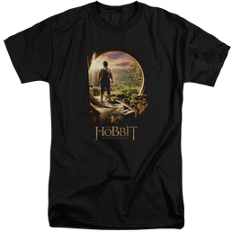 Hobbit Movie Trilogy, The Hobbit In Door - Men's Tall Fit T-Shirt Men's Tall Fit T-Shirt The Hobbit   