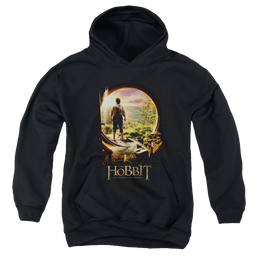 Hobbit Movie Trilogy, The Hobbit In Door - Youth Hoodie Youth Hoodie (Ages 8-12) The Hobbit   