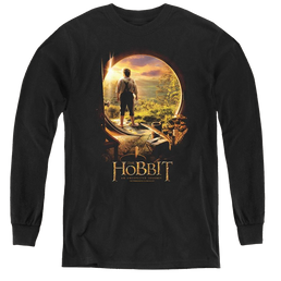Hobbit Movie Trilogy, The Hobbit In Door - Youth Long Sleeve T-Shirt Youth Long Sleeve T-Shirt The Hobbit   