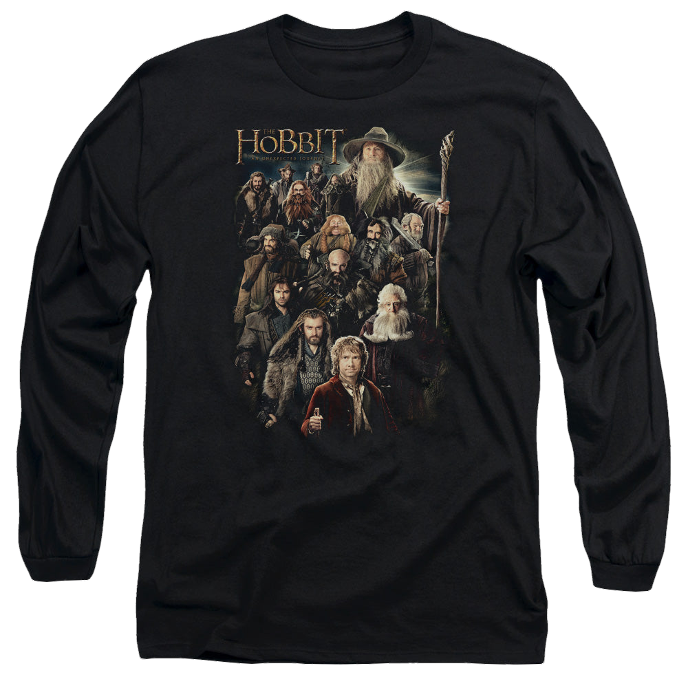 Hobbit Movie Trilogy, The Somber Company - Men's Long Sleeve T-Shirt Men's Long Sleeve T-Shirt The Hobbit   