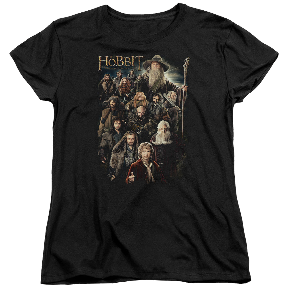 Hobbit Movie Trilogy, The Somber Company - Women's T-Shirt Women's T-Shirt The Hobbit   