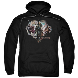 Hobbit Movie Trilogy, The Three Dwarves - Pullover Hoodie Pullover Hoodie The Hobbit   