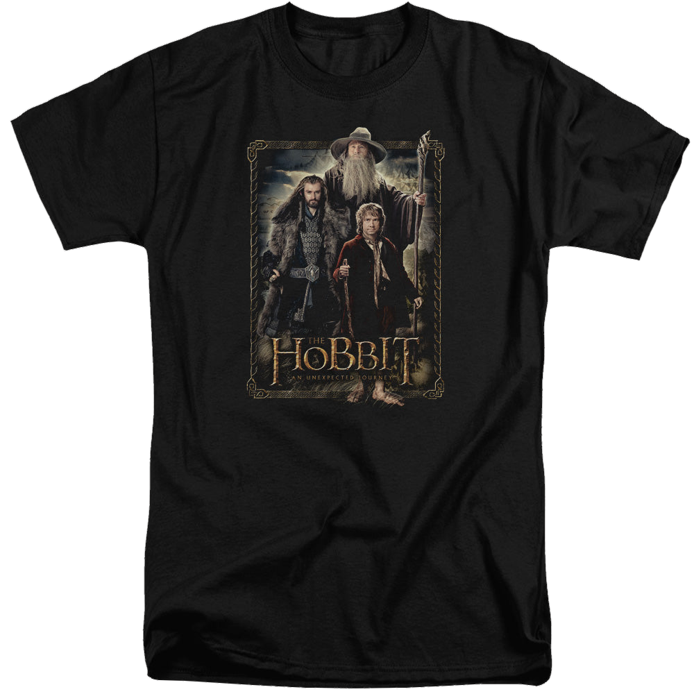 Hobbit Movie Trilogy, The The Three - Men's Tall Fit T-Shirt Men's Tall Fit T-Shirt The Hobbit   