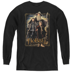 Hobbit Movie Trilogy, The The Three - Youth Long Sleeve T-Shirt Youth Long Sleeve T-Shirt The Hobbit   