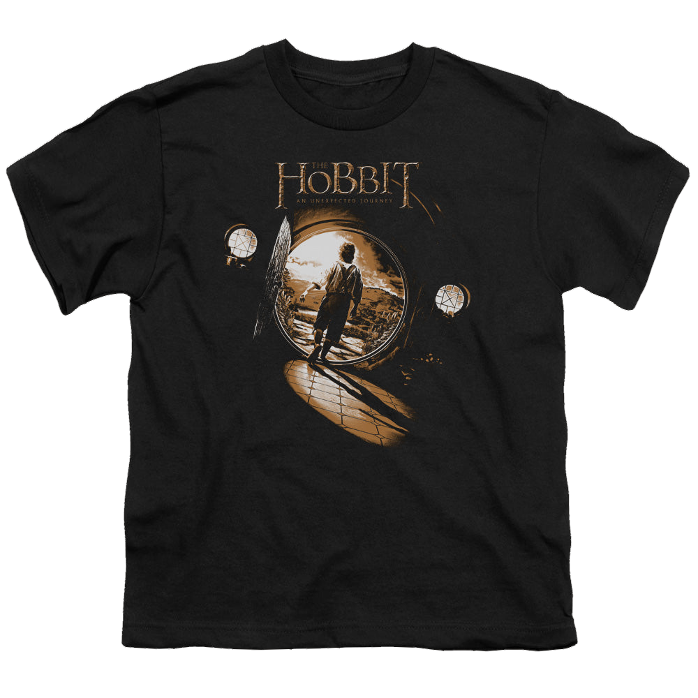 Hobbit Movie Trilogy, The Hobbit Hole - Youth T-Shirt Youth T-Shirt (Ages 8-12) The Hobbit   