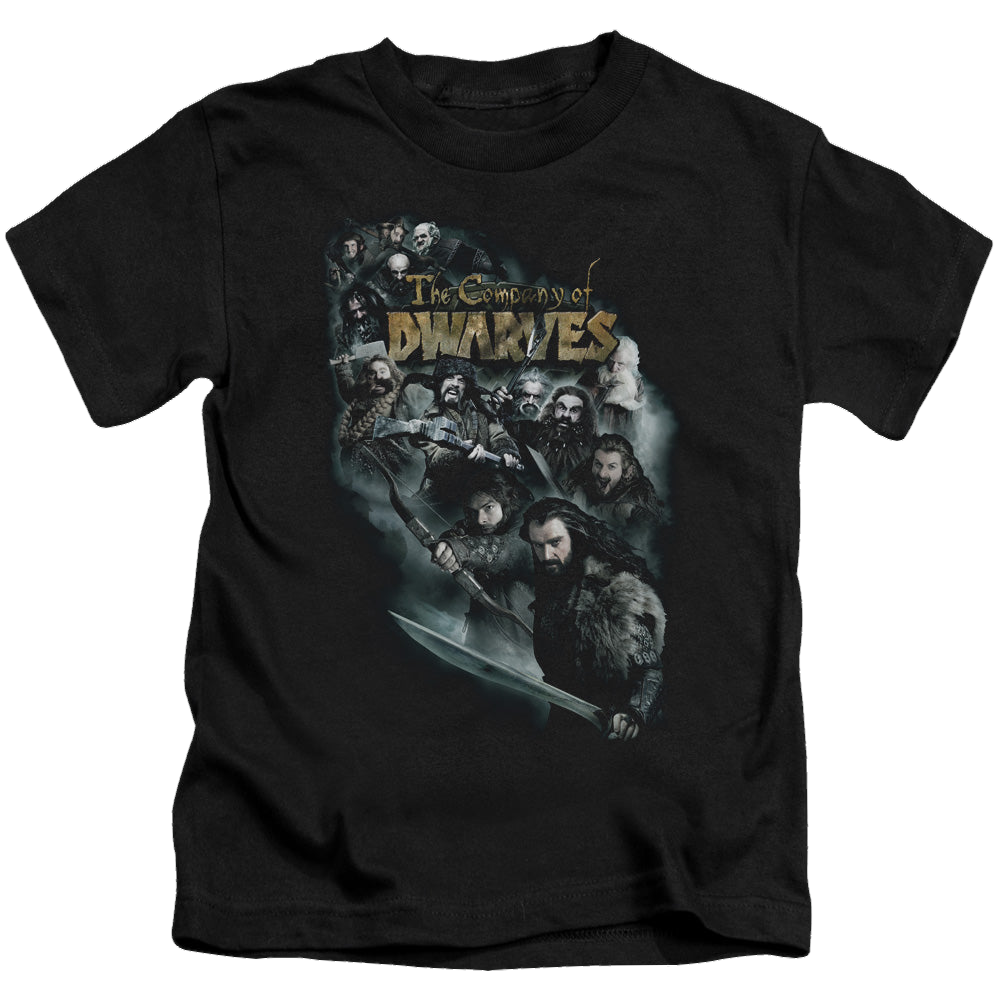 Hobbit Movie Trilogy, The Company Of Dwarves - Kid's T-Shirt Kid's T-Shirt (Ages 4-7) The Hobbit   