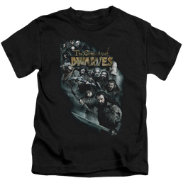 Hobbit Movie Trilogy, The Company Of Dwarves - Kid's T-Shirt Kid's T-Shirt (Ages 4-7) The Hobbit   