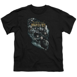 Hobbit Movie Trilogy, The Company Of Dwarves - Youth T-Shirt Youth T-Shirt (Ages 8-12) The Hobbit   