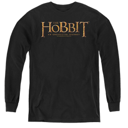 Hobbit Movie Trilogy, The Logo - Youth Long Sleeve T-Shirt Youth Long Sleeve T-Shirt The Hobbit   