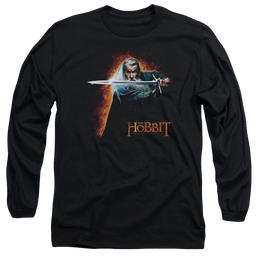 Hobbit Movie Trilogy, The Secret Fire - Men's Long Sleeve T-Shirt Men's Long Sleeve T-Shirt The Hobbit   