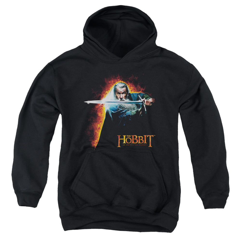 Hobbit Movie Trilogy, The Secret Fire - Youth Hoodie Youth Hoodie (Ages 8-12) The Hobbit   