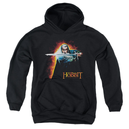 Hobbit Movie Trilogy, The Secret Fire - Youth Hoodie Youth Hoodie (Ages 8-12) The Hobbit   
