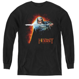 Hobbit Movie Trilogy, The Secret Fire - Youth Long Sleeve T-Shirt Youth Long Sleeve T-Shirt The Hobbit   