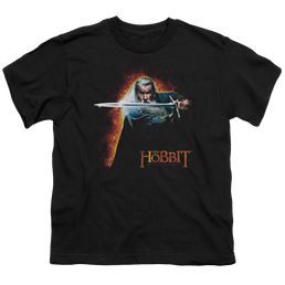 Hobbit Movie Trilogy, The Secret Fire - Youth T-Shirt Youth T-Shirt (Ages 8-12) The Hobbit   