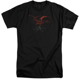 Hobbit Movie Trilogy, The Smaug - Men's Tall Fit T-Shirt Men's Tall Fit T-Shirt The Hobbit   