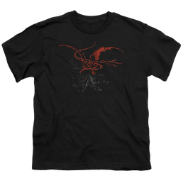 Hobbit Movie Trilogy, The Smaug - Youth T-Shirt Youth T-Shirt (Ages 8-12) The Hobbit   