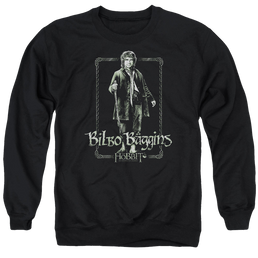 Hobbit Movie Trilogy, The Bilbo Stare - Men's Crewneck Sweatshirt Men's Crewneck Sweatshirt The Hobbit   