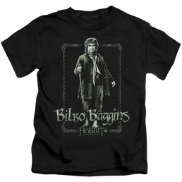 Hobbit Movie Trilogy, The Bilbo Stare - Kid's T-Shirt Kid's T-Shirt (Ages 4-7) The Hobbit   