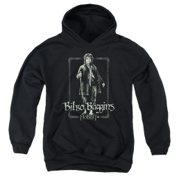 Hobbit Movie Trilogy, The Bilbo Stare - Youth Hoodie Youth Hoodie (Ages 8-12) The Hobbit   
