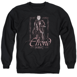 Hobbit Movie Trilogy, The Elrond Stare - Men's Crewneck Sweatshirt Men's Crewneck Sweatshirt The Hobbit   