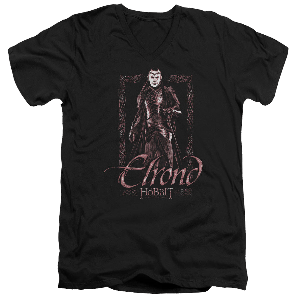 Hobbit Movie Trilogy, The Elrond Stare - Men's V-Neck T-Shirt Men's V-Neck T-Shirt The Hobbit   