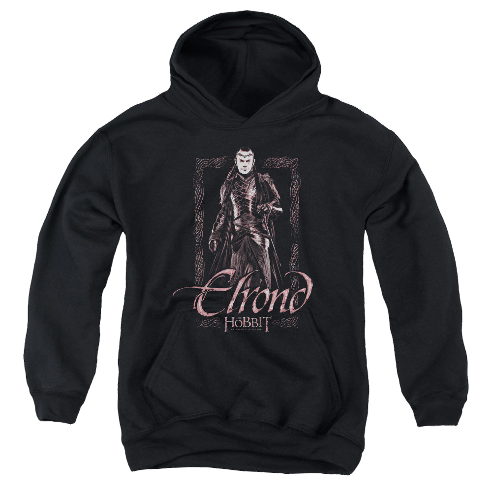 Hobbit Movie Trilogy, The Elrond Stare - Youth Hoodie Youth Hoodie (Ages 8-12) The Hobbit   