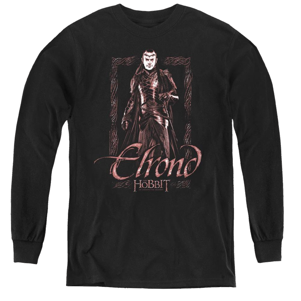 Hobbit Movie Trilogy, The Elrond Stare - Youth Long Sleeve T-Shirt Youth Long Sleeve T-Shirt The Hobbit   