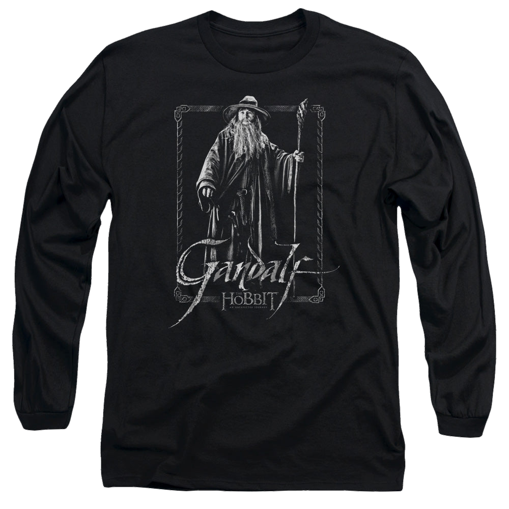 Hobbit Movie Trilogy, The Gandalf Stare - Men's Long Sleeve T-Shirt Men's Long Sleeve T-Shirt The Hobbit   