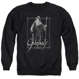 Hobbit Movie Trilogy, The Gandalf Stare - Men's Crewneck Sweatshirt Men's Crewneck Sweatshirt The Hobbit   