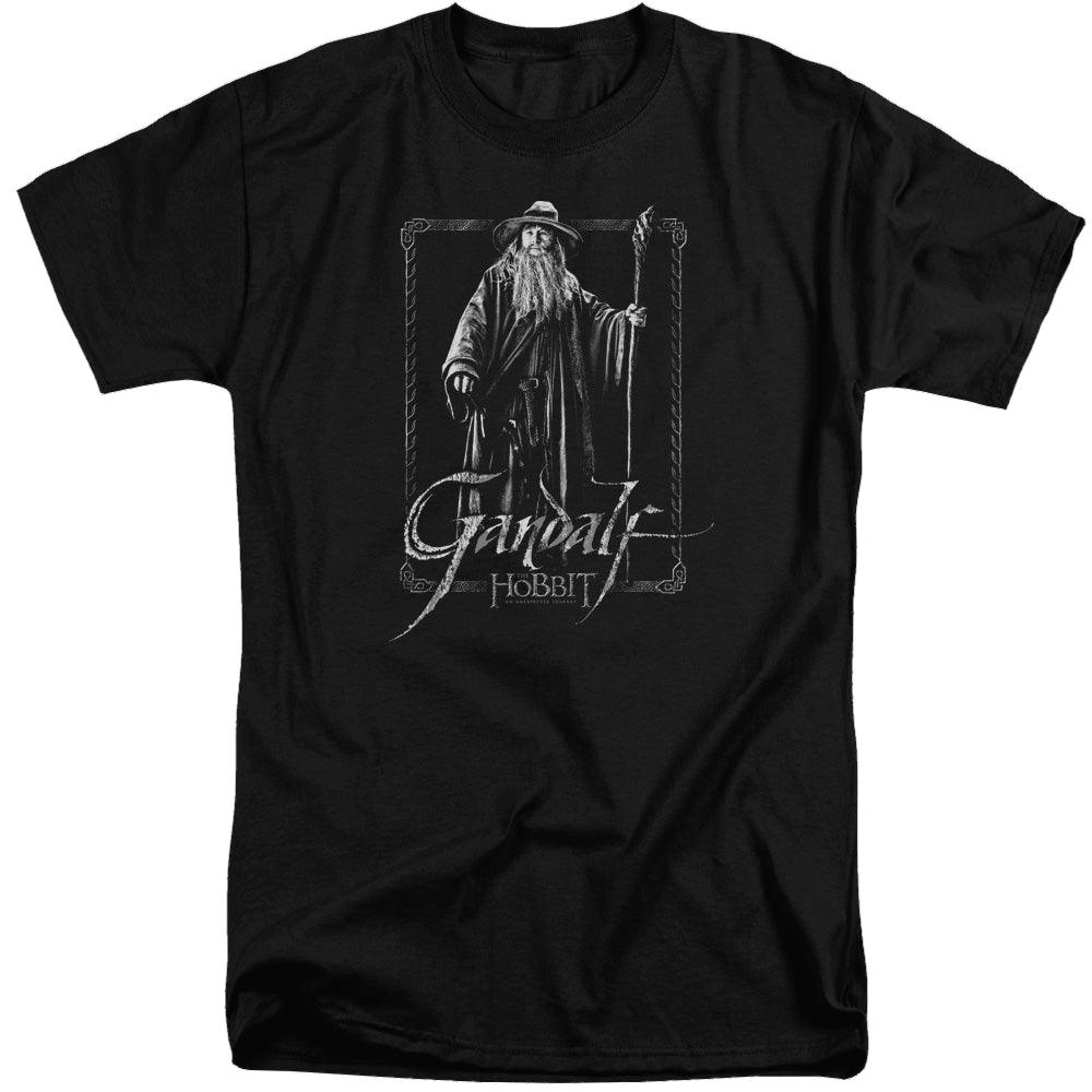 Hobbit Movie Trilogy, The Gandalf Stare - Men's Tall Fit T-Shirt Men's Tall Fit T-Shirt The Hobbit   