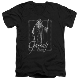 Hobbit Movie Trilogy, The Gandalf Stare - Men's V-Neck T-Shirt Men's V-Neck T-Shirt The Hobbit   