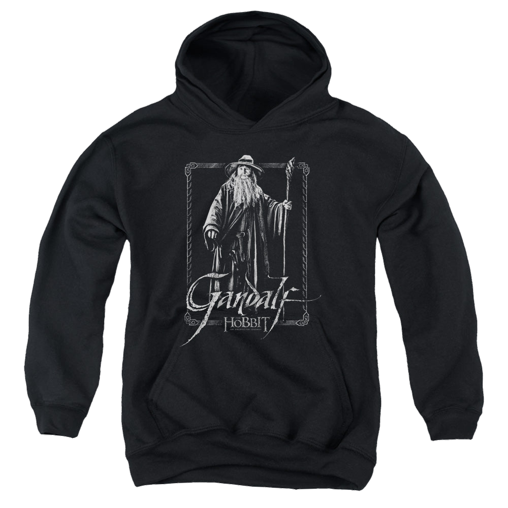 Hobbit Movie Trilogy, The Gandalf Stare - Youth Hoodie Youth Hoodie (Ages 8-12) The Hobbit   