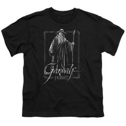Hobbit Movie Trilogy, The Gandalf Stare - Youth T-Shirt Youth T-Shirt (Ages 8-12) The Hobbit   
