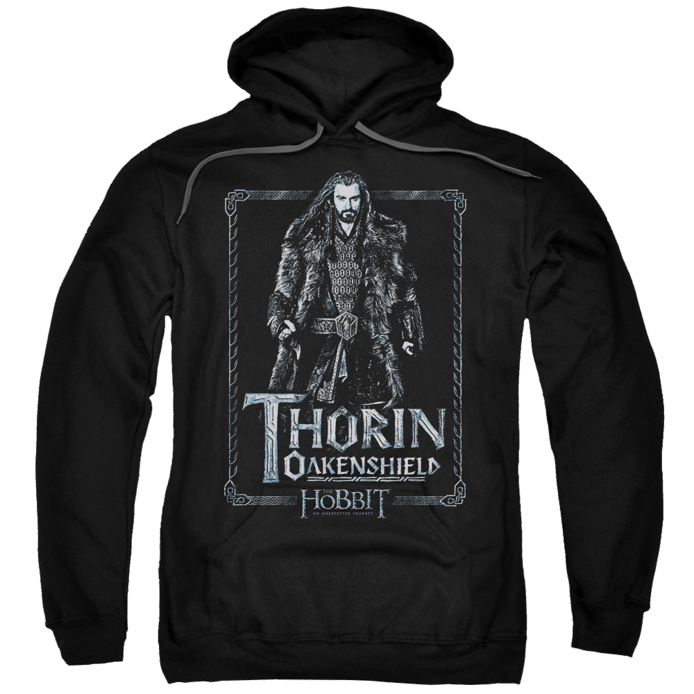 Hobbit Movie Trilogy, The Thorin Stare - Pullover Hoodie Pullover Hoodie The Hobbit   