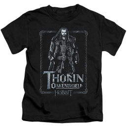 Hobbit Movie Trilogy, The Thorin Stare - Kid's T-Shirt Kid's T-Shirt (Ages 4-7) The Hobbit   