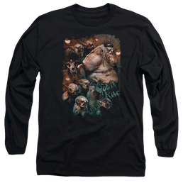 Hobbit Movie Trilogy, The Goblin King - Men's Long Sleeve T-Shirt Men's Long Sleeve T-Shirt The Hobbit   