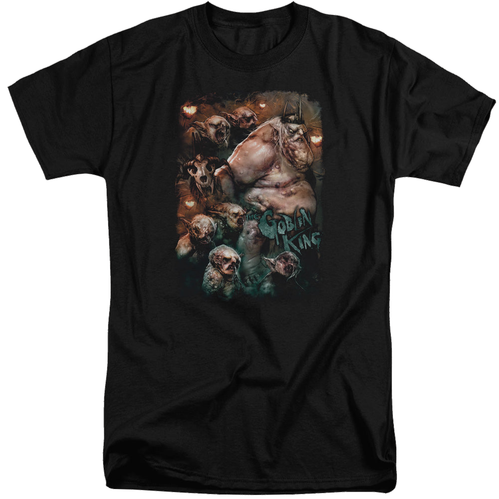 Hobbit Movie Trilogy, The Goblin King - Men's Tall Fit T-Shirt Men's Tall Fit T-Shirt The Hobbit   