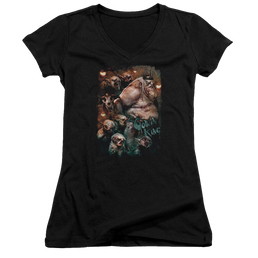 Hobbit Movie Trilogy, The Goblin King - Juniors V-Neck T-Shirt Juniors V-Neck T-Shirt The Hobbit   