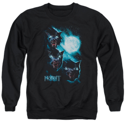 Hobbit Movie Trilogy, The Three Warg Moon - Men's Crewneck Sweatshirt Men's Crewneck Sweatshirt The Hobbit   