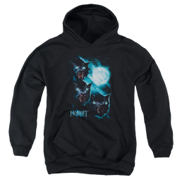 Hobbit Movie Trilogy, The Three Warg Moon - Youth Hoodie Youth Hoodie (Ages 8-12) The Hobbit   