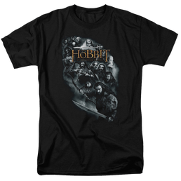 Hobbit Movie Trilogy, The Cast Of Characters - Men's Regular Fit T-Shirt Men's Regular Fit T-Shirt The Hobbit   