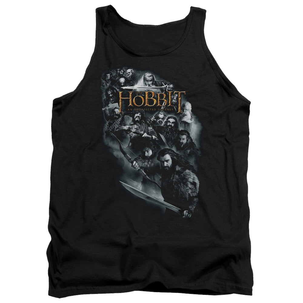 Hobbit Movie Trilogy, The Cast Of Characters - Men's Tank Top Men's Tank The Hobbit   