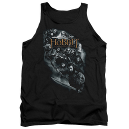 Hobbit Movie Trilogy, The Cast Of Characters - Men's Tank Top Men's Tank The Hobbit   