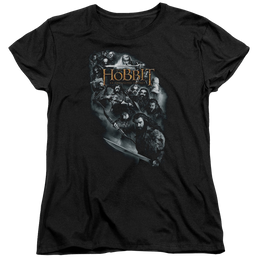 Hobbit Movie Trilogy, The Cast Of Characters - Women's T-Shirt Women's T-Shirt The Hobbit   