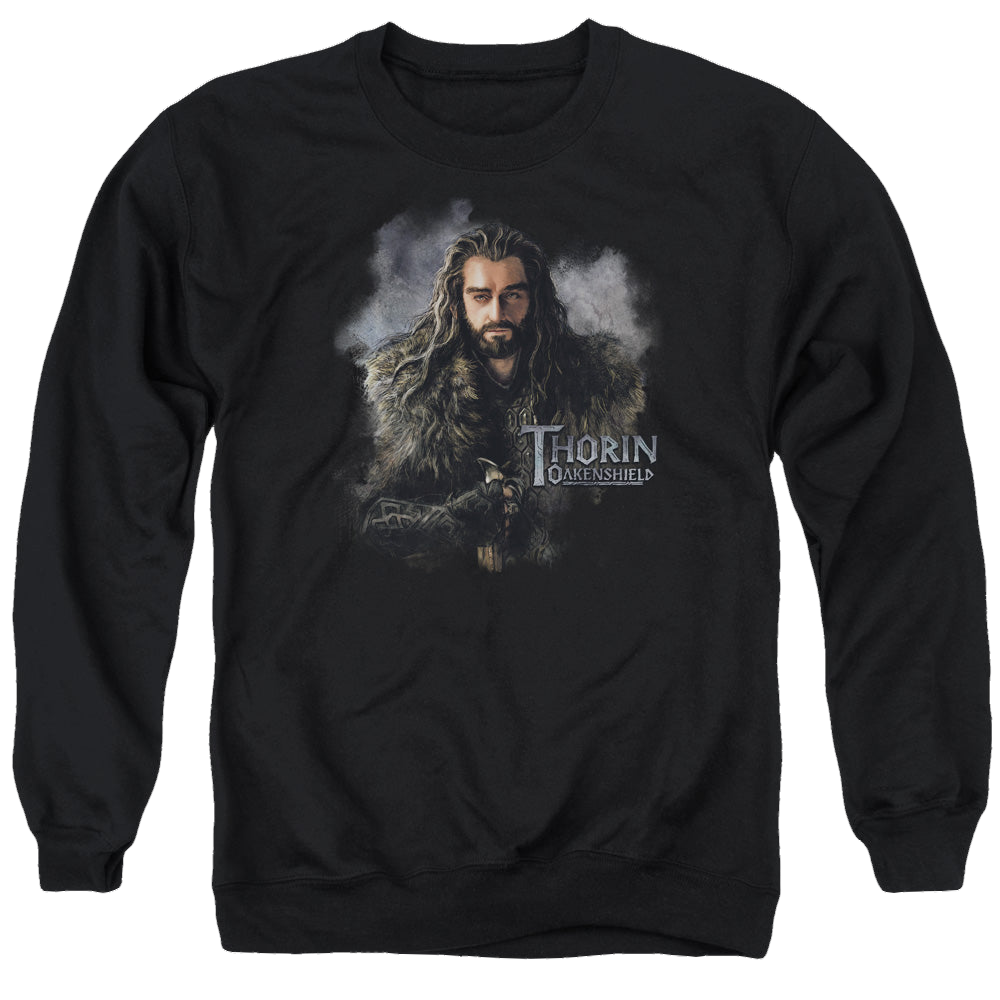 Hobbit Movie Trilogy, The Thorin Oakenshield - Men's Crewneck Sweatshirt Men's Crewneck Sweatshirt The Hobbit   