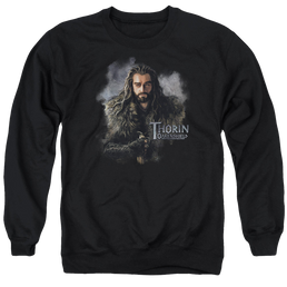 Hobbit Movie Trilogy, The Thorin Oakenshield - Men's Crewneck Sweatshirt Men's Crewneck Sweatshirt The Hobbit   