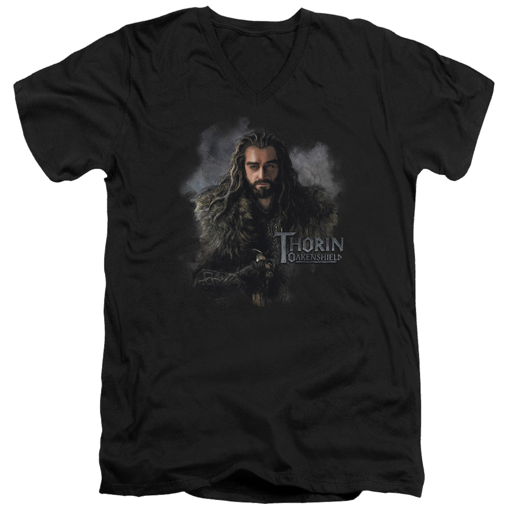 Hobbit Movie Trilogy, The Thorin Oakenshield - Men's V-Neck T-Shirt Men's V-Neck T-Shirt The Hobbit   
